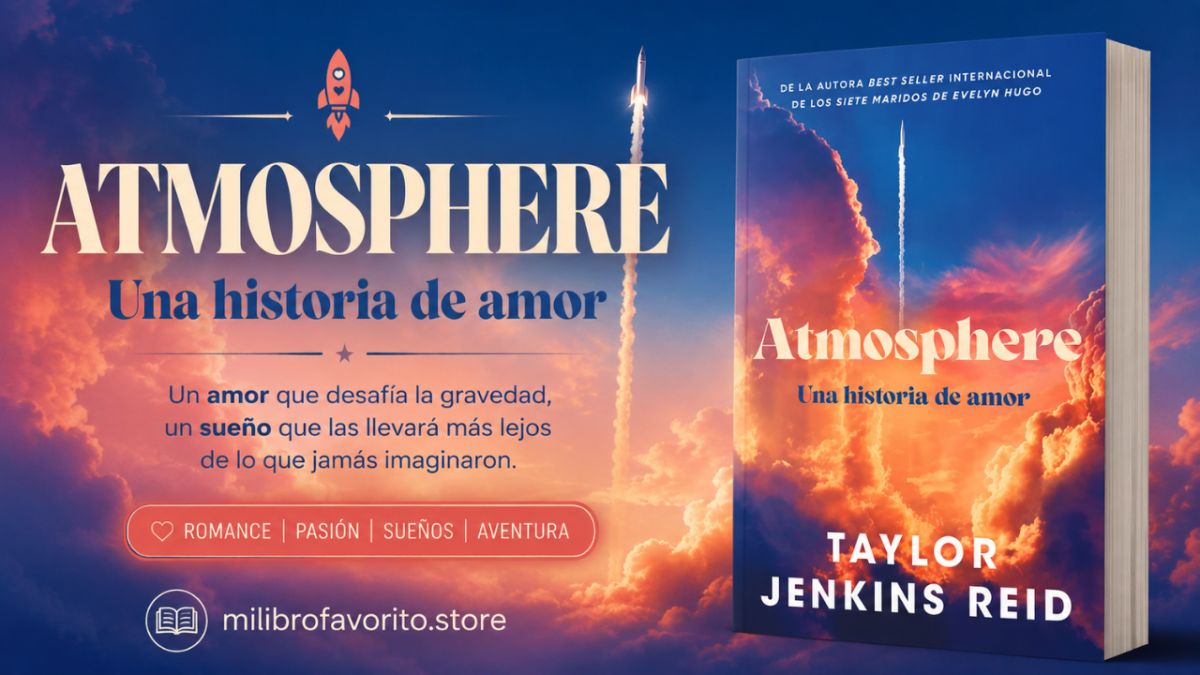 Atmosphere: la nueva historia de amor de Taylor Jenkins Reid que lleva el romance hasta las estrellas